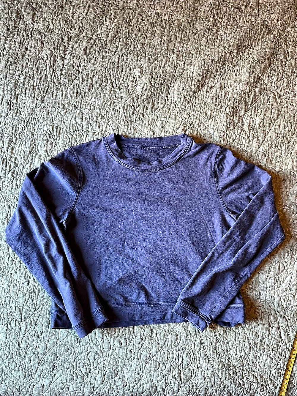 Lululemon All Yours Crew Blue Long Sleeve